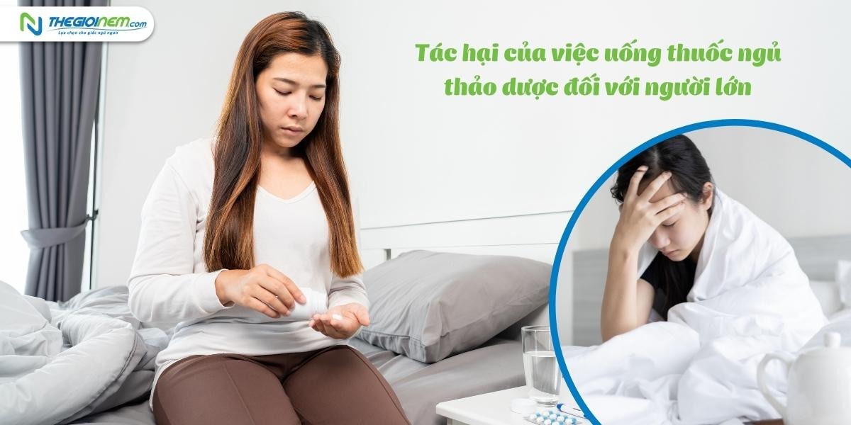 Những sai lầm khi uống thuốc ngủ thảo dược. Tác hại là gì