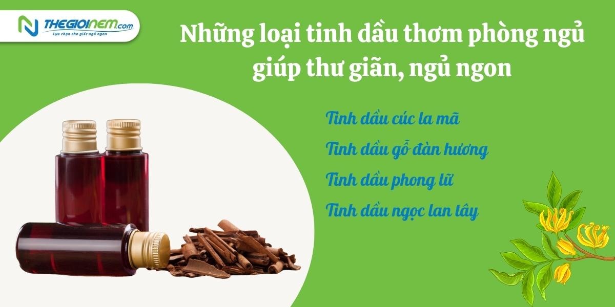 Sử dụng tinh dầu thơm phòng ngủ có tốt không?