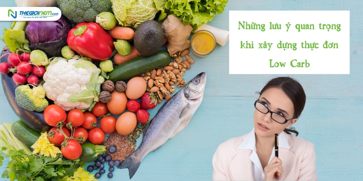 Thực đơn low carb - Xây dựng tháp dinh dưỡng để giảm cân hiệu quả