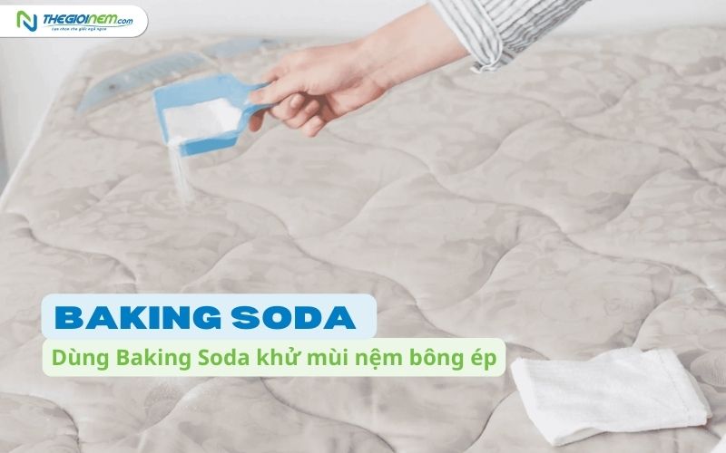 Cách khử mùi hôi nệm bông ép hiệu quả 3