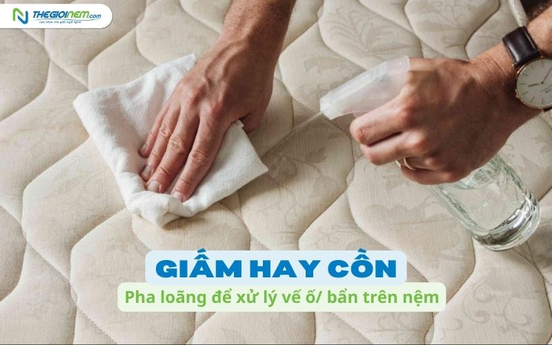 Cách khử mùi hôi nệm bông ép hiệu quả 4