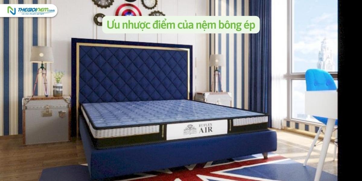 Cửa hàng bán nệm bông ép giá rẻ tại Long Xuyên