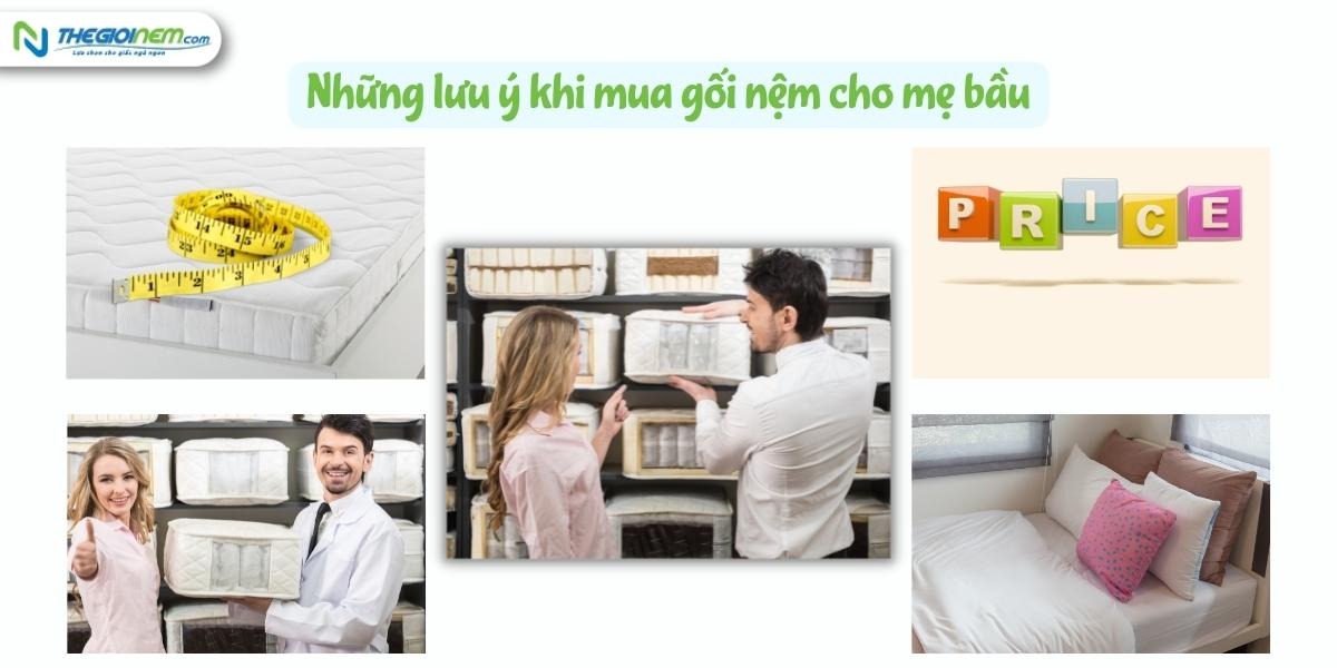 Những lưu ý cần thiết khi chọn mua gối nệm dành cho mẹ bầu năm 2022