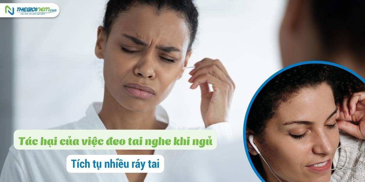 Tác hại khôn lường khi đeo tai nghe lúc ngủ mà chúng ta chưa biết