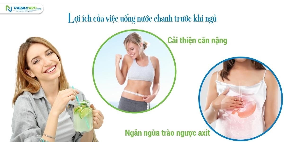Uống nước chanh trước khi ngủ có lợi như thế nào với chúng ta