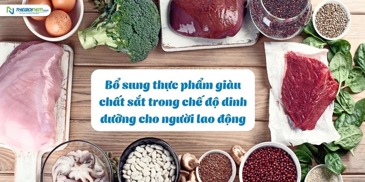 Những lưu ý khi xây dựng chế độ dinh dưỡng cho người lao động