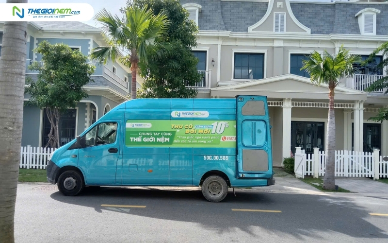 Thế Giới Nệm có dịch vụ giao hàng tận nhà