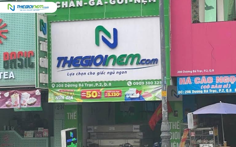 Cửa hàng Thế Giới Nệm Dương Bá Trạc