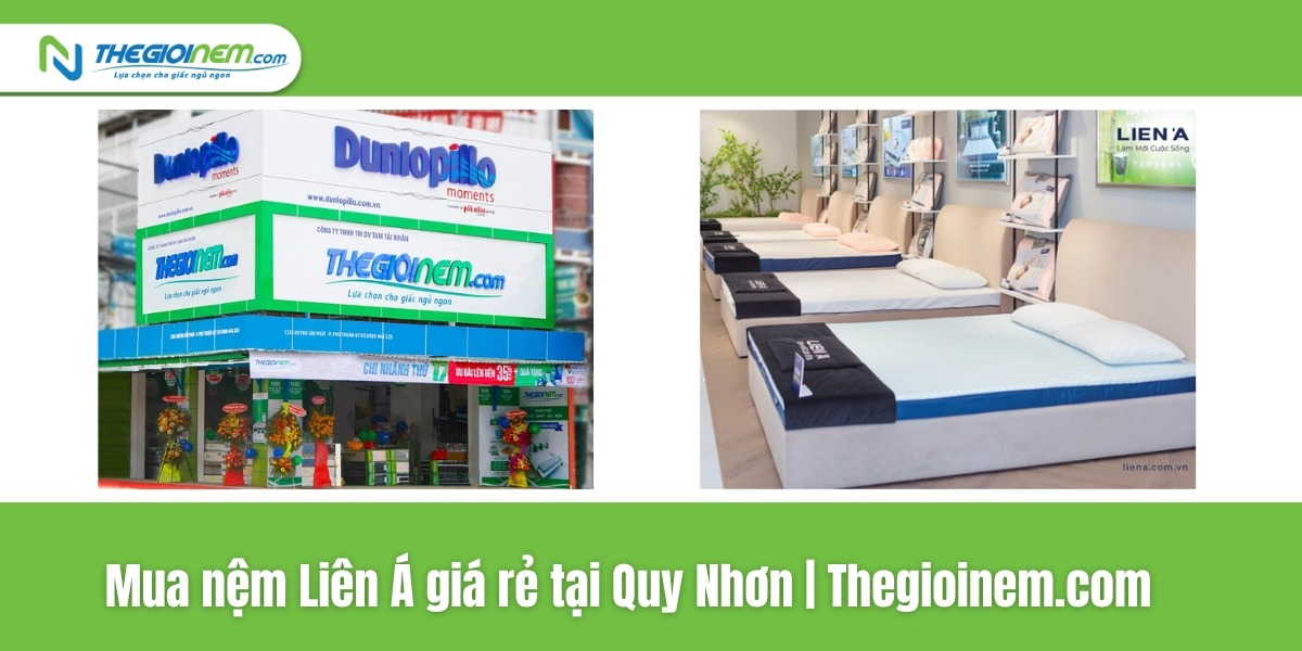 Mua nệm Liên Á giá rẻ tại Quy Nhơn | Thegioinem.com