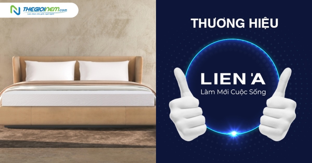 Nệm Liên Á 1m2x2m giá bao nhiêu?