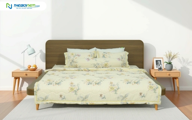 Ga 160x200cm là kích thước phổ biến