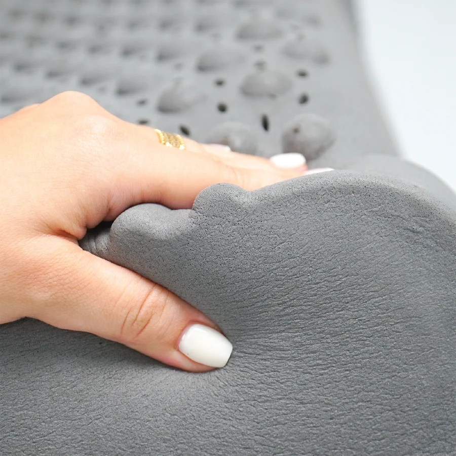 Gối cao su dợn sóng massage than hoạt tính TATANA 2