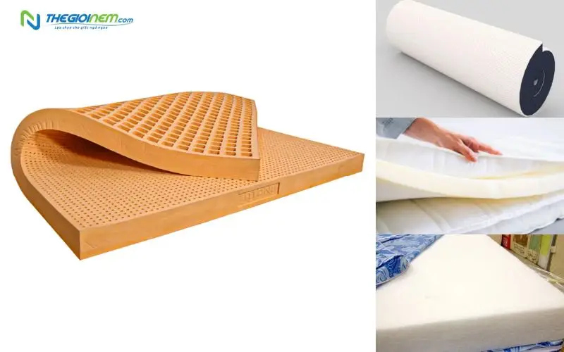 So sánh tiện ích giữa nệm cao su