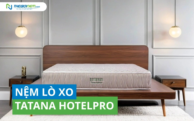 Nệm lò xo liên kết kháng cháy khách sạn TATANA HotelPro
