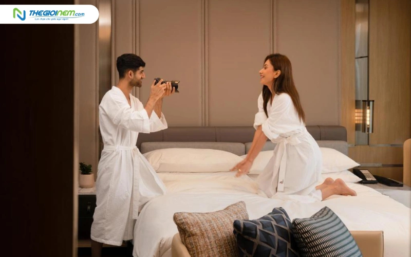 Nệm lò xo mang đến cho khách lưu trú trải nghiệm nghỉ ngơi tuyệt vời