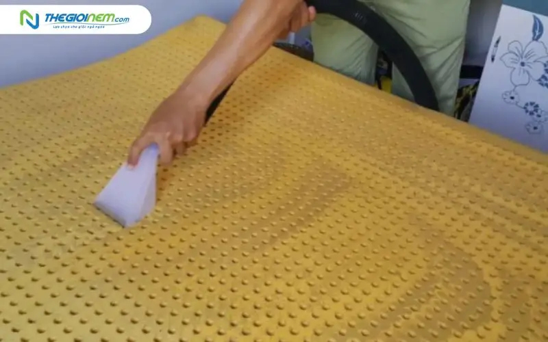 Dịch vụ giặt nệm cao su