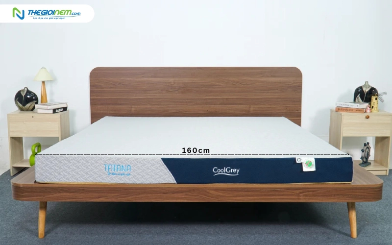 Nệm cao su 1m6 là kích thước phổ biến