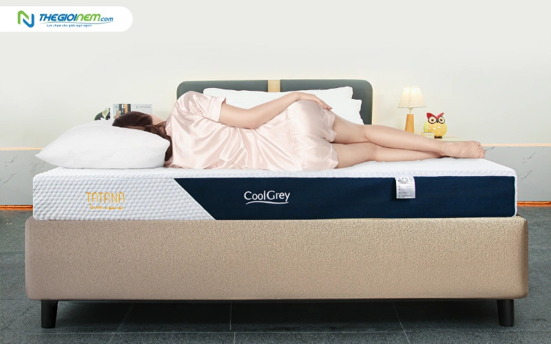 Nệm cao su thiên nhiên 1m8 nâng đỡ cơ thể tốt