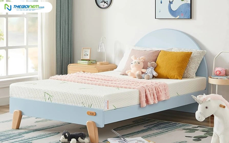 Nệm 1mx2m thường được dùng cho trẻ em