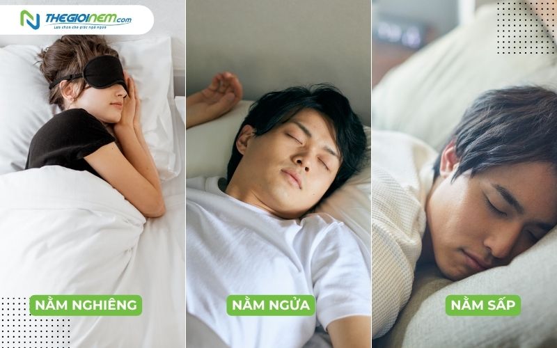 Lựa chọn nệm phù hợp với tư thế ngủ