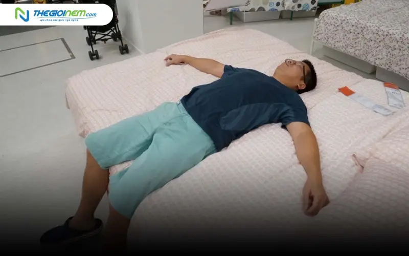 Trải nghiệm thực tế nệm cao su 1m2