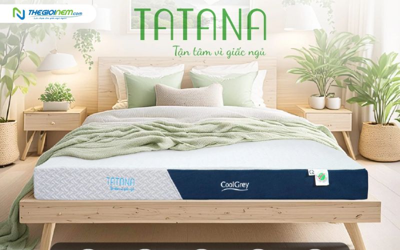 Nệm cao su thiên nhiên TATANA