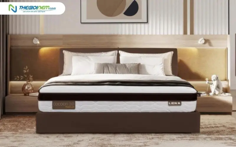 Nệm lò xo Liên Á Cocoon 2.0 Premium