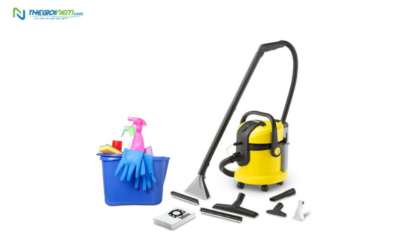 Chuẩn bị đầy đủ vật dụng để vệ sinh dễ dàng