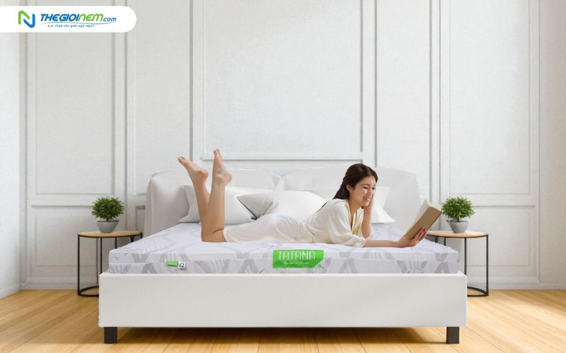 Nệm cao su sạch sẽ sẽ giúp giấc ngủ sạch, san toàn