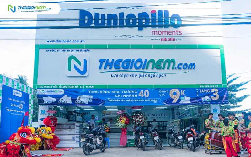 Cửa hàng Thế Giới Nệm Vinhomes