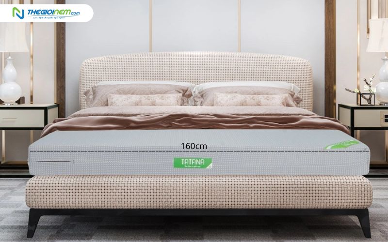 1m6 là kích thước nệm bông ép phổ biến