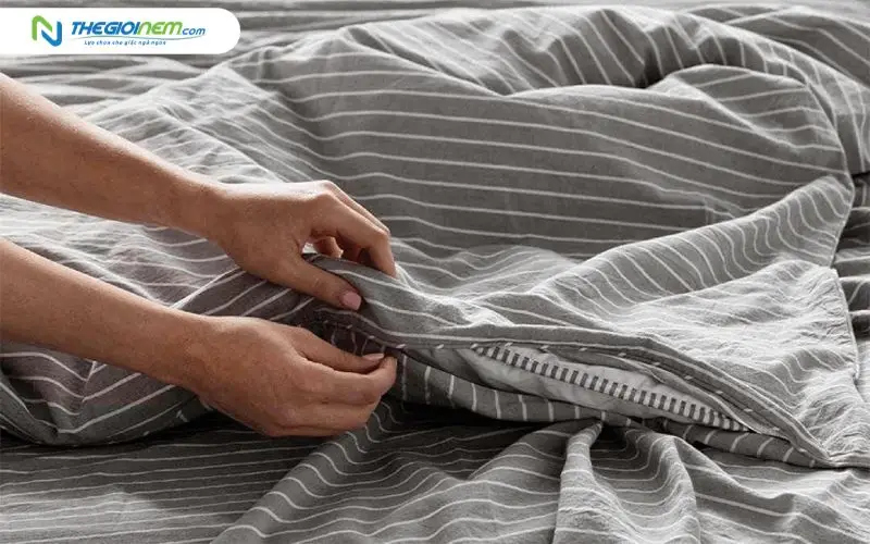 Vỏ chăn khách sạn