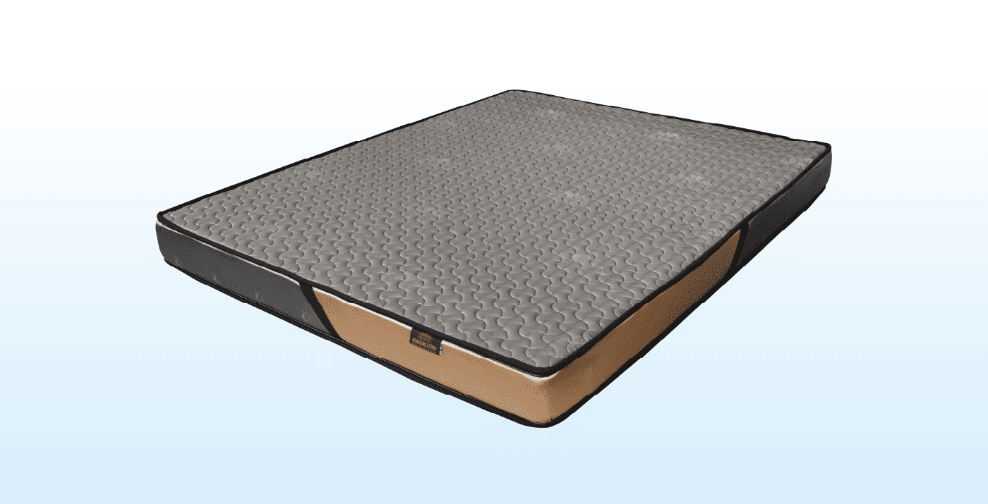 Nệm ép tổng hợp Kim Cương vải satin 2