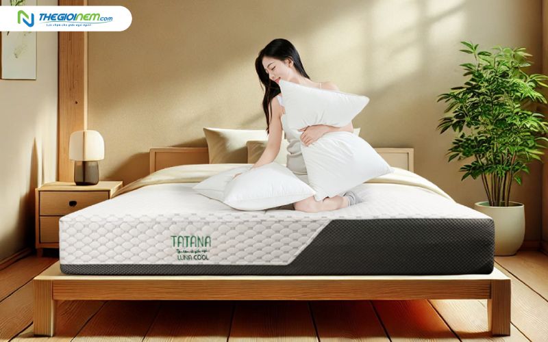 Nệm Foam Luna Cool TATANA
