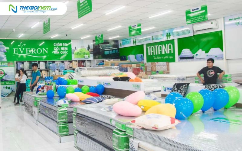 Cửa hàng Thế Giới Nệm với chính sách uy tín