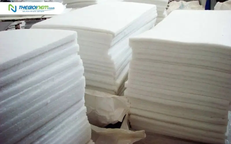 Độ dày phù hợp cho nệm bông ép nguyên tấm