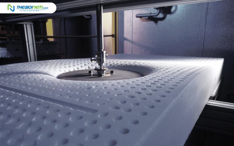 Nệm cao su sản xuất theo phương pháp Dunlop có độ bền cao