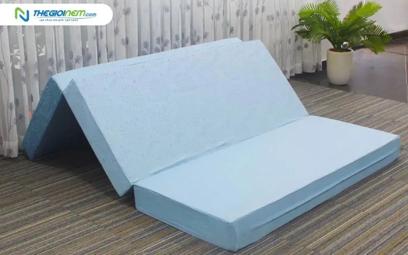 Nệm bông ép Edena gấp 3