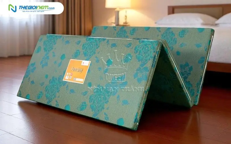 Nệm bông ép Vạn Thành vải Tricat