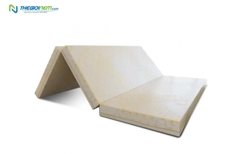 Tiện lợi gâp 2 hoặc gấp 3 của nệm bông ép