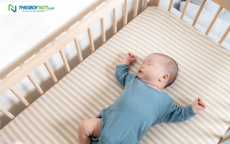 Tiêu chí chọn mua nệm bông ép cho bé chuẩn an toàn
