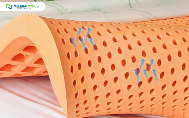 Nệm cao su Đồng Phú mới có mùi cao su đặc trưng