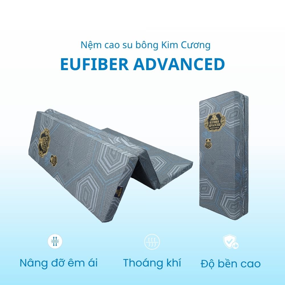 Nệm cao su Kim Cương Eufiber Advanced 1
