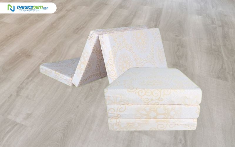 Nệm cao su thiên nhiên gấp Đồng Phú