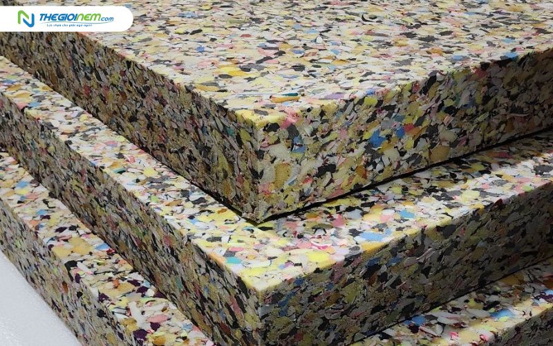 Phần ruột cao su tổng hợp được kết hợp từ nhiều loại mousse