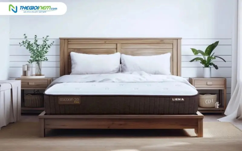 Nệm lò xo túi Liên Á Cocoon 2.0 Firm