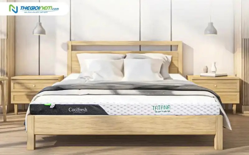 Nệm cao su thiên nhiên TATANA Cool Fresh