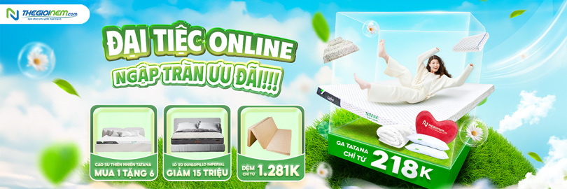 ĐẠI TIỆC ONLINE - NGẬP TRÀN ƯU ĐÃI