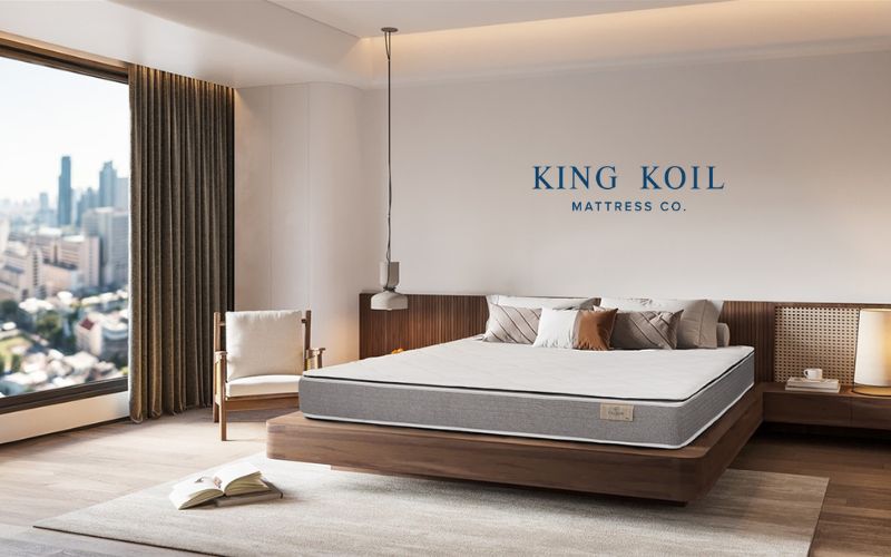 King Koil là một thương hiệu nệm lò xo cao cấp từ Mỹ