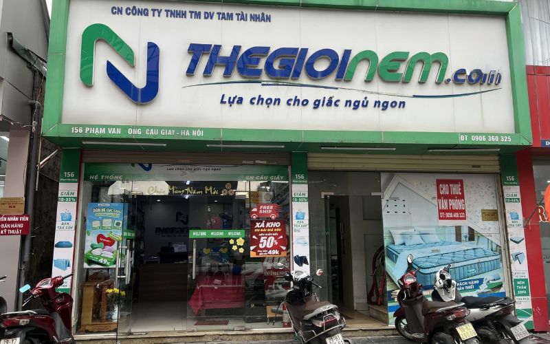Đại lý đệm TATANA chính hãng ở Cầu Giấy - Thế Giới Nệm